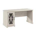 Bureau de style rustique Lennox 60W avec armoire de rangement