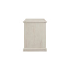 Bureau de style rustique Lennox 60W avec armoire de rangement