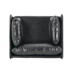 Fauteuil de salon en similicuir Daphne