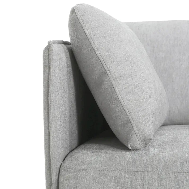 Fauteuil de salon en similicuir Daphne