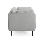 Fauteuil de salon en similicuir Daphne