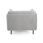 Fauteuil de salon en similicuir Daphne