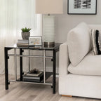 Jackie Black End Side Table