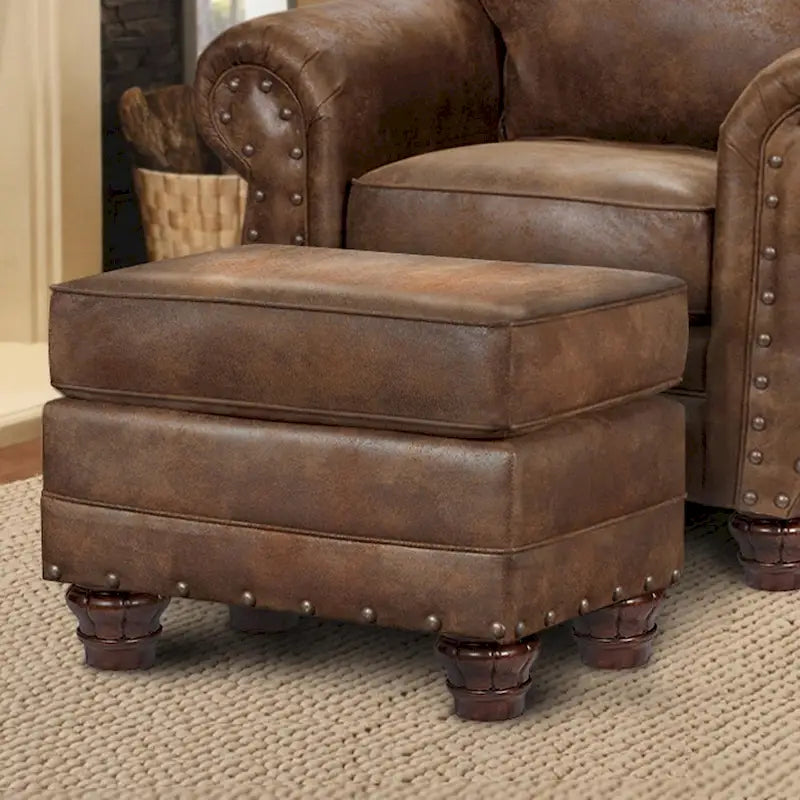 Fauteuil Sedona avec ottoman assorti