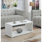 Convenience Concepts Northfield Admiral Coffee Table with Shelf