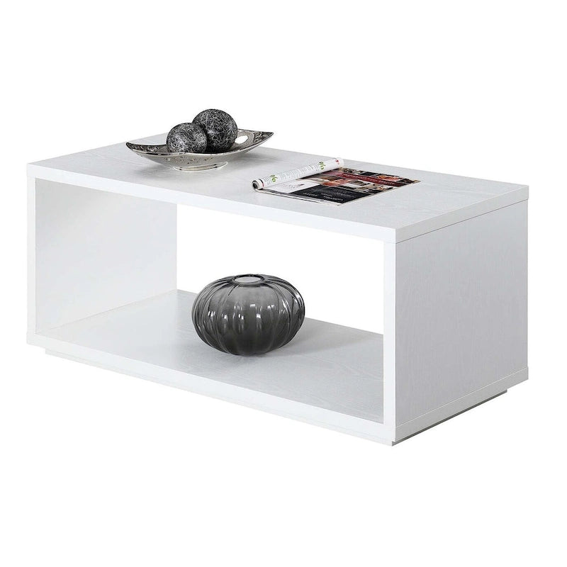 Table basse avec étagère