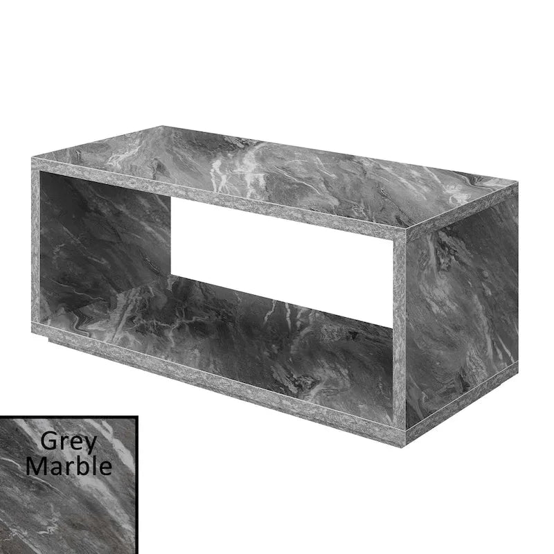 Table basse avec étagère