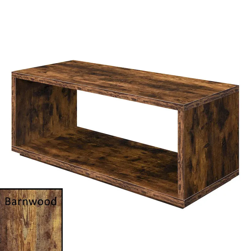 Table basse avec étagère
