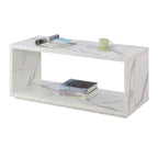Table basse avec étagère