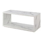 Table basse avec étagère