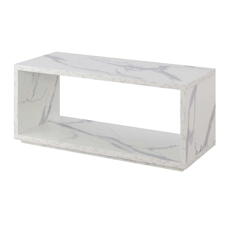 Table basse avec étagère