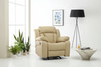 Copper Grove Sorgenfri Faux Leather Rocker Recliner Chair