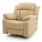 Fauteuil inclinable relax en similicuir