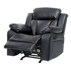Fauteuil inclinable relax en similicuir