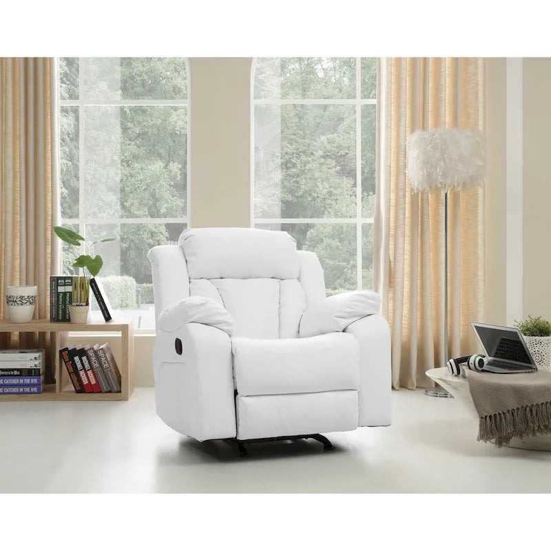 Fauteuil inclinable relax en similicuir