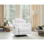 Fauteuil inclinable relax en similicuir