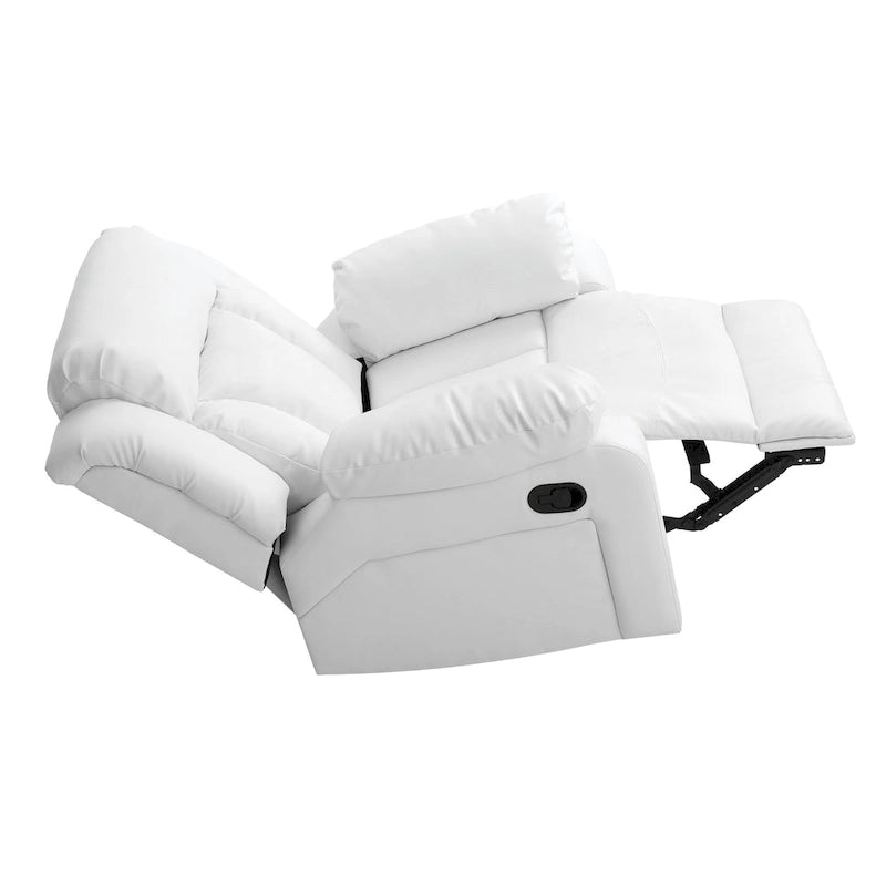 Fauteuil inclinable relax en similicuir