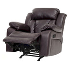 Fauteuil inclinable relax en similicuir
