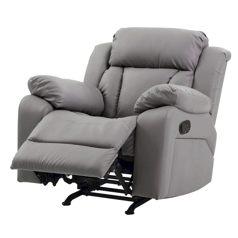 Fauteuil inclinable relax en similicuir