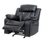 Fauteuil inclinable relax en similicuir