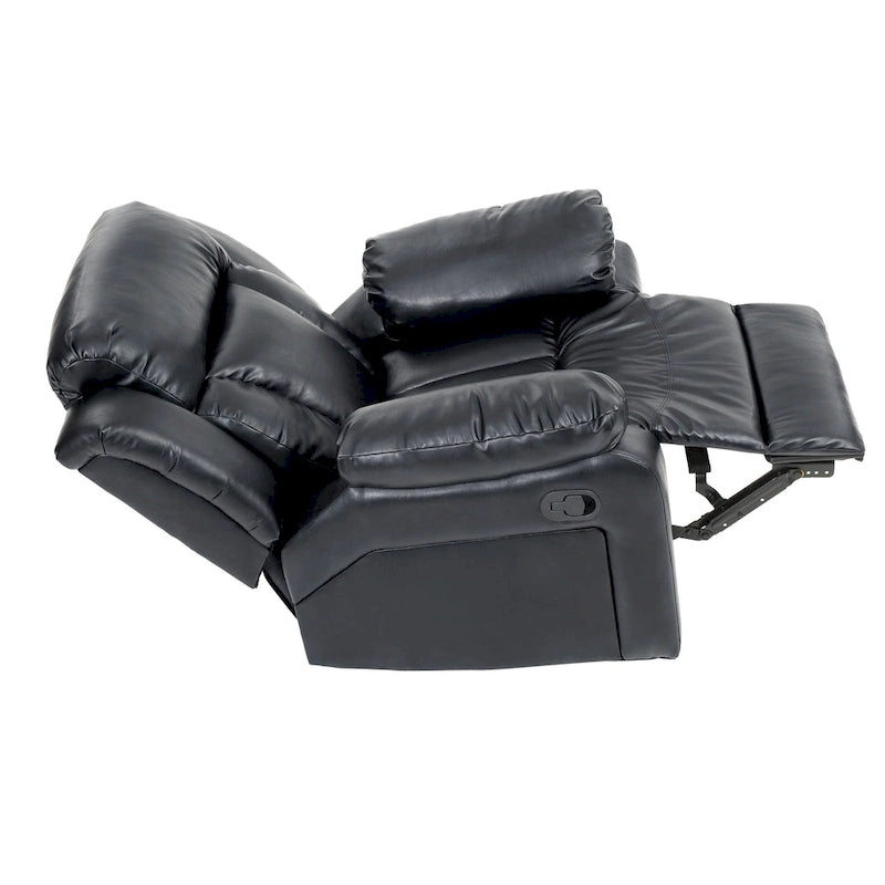 Fauteuil inclinable relax en similicuir