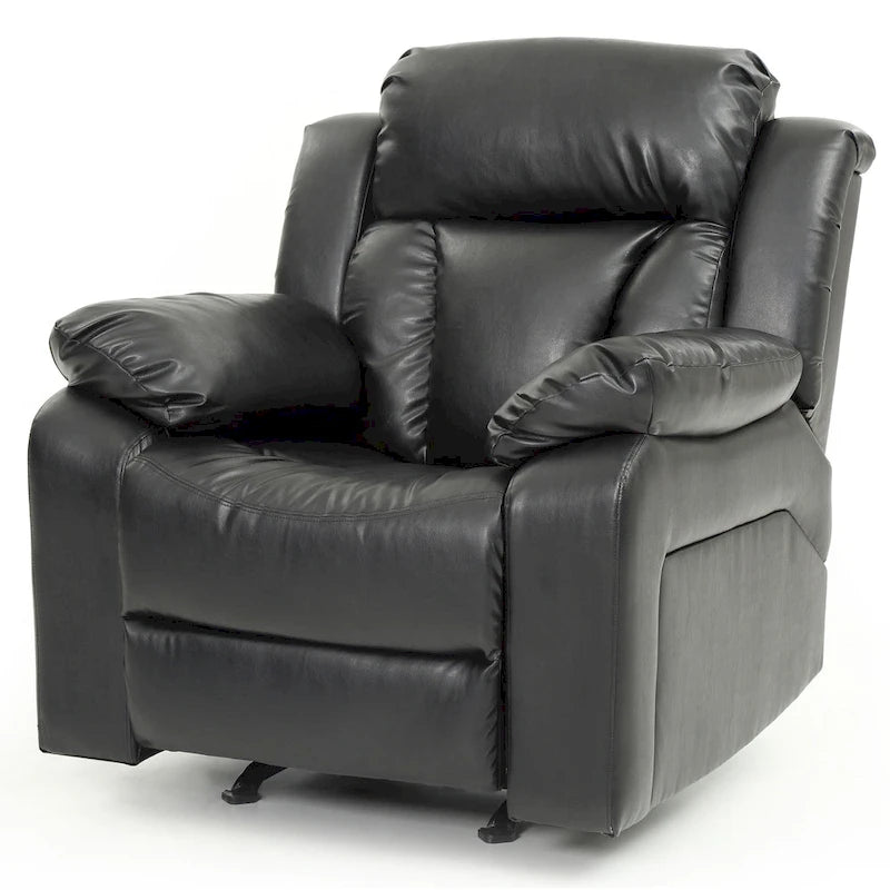 Fauteuil inclinable relax en similicuir