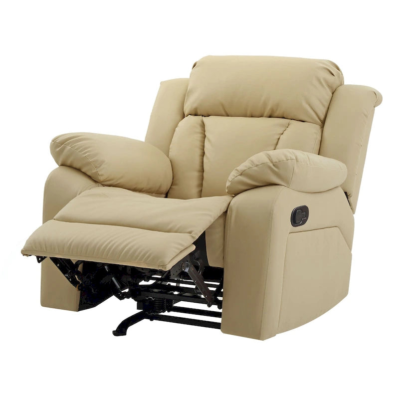 Fauteuil inclinable relax en similicuir