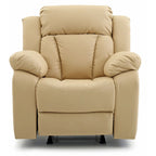 Fauteuil inclinable relax en similicuir