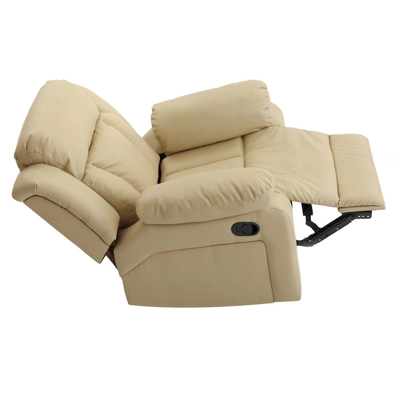 Fauteuil inclinable relax en similicuir