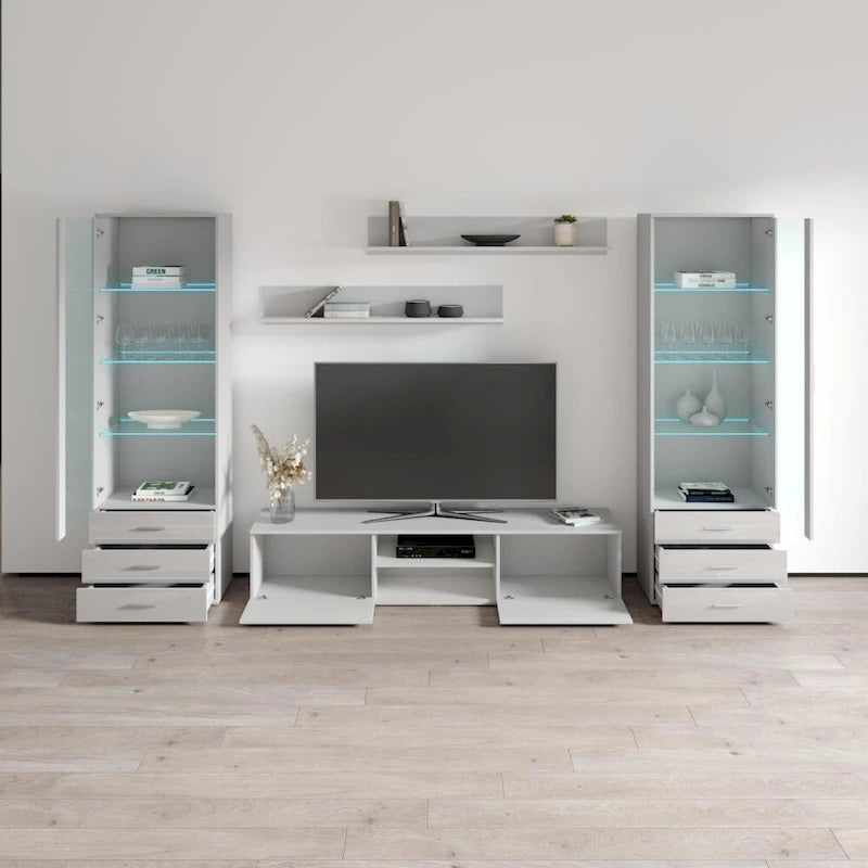 Meuble TV mural moderne