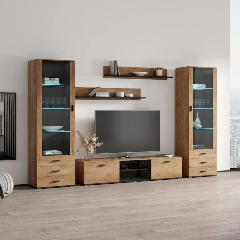 Meuble TV mural moderne