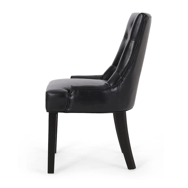 Chaises de salle à manger capitonnées Cheney (Lot de 2)