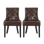 Chaises de salle à manger capitonnées Cheney (Lot de 2)