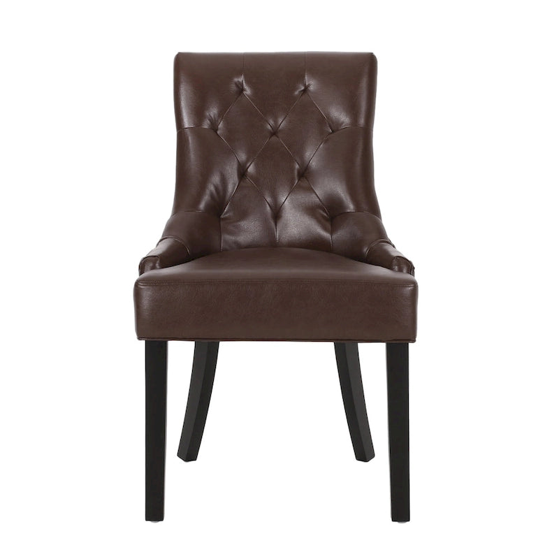 Chaises de salle à manger capitonnées Cheney (Lot de 2)