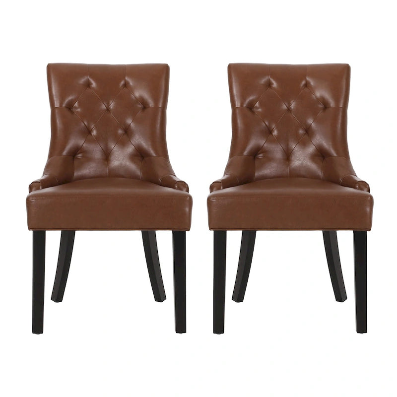 Chaises de salle à manger capitonnées Cheney (Lot de 2)