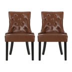Chaises de salle à manger capitonnées Cheney (Lot de 2)