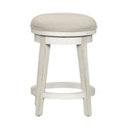 Ensemble 4 pièces de style ferme moderne, blanc vieilli, marché aux puces