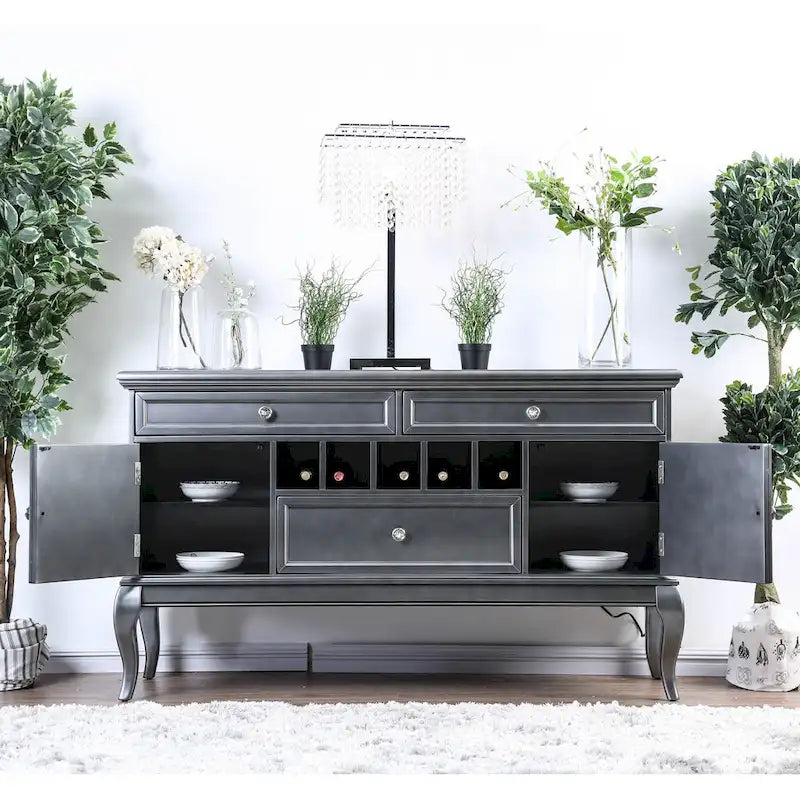 Buffet et bahut en bois de 60 pouces