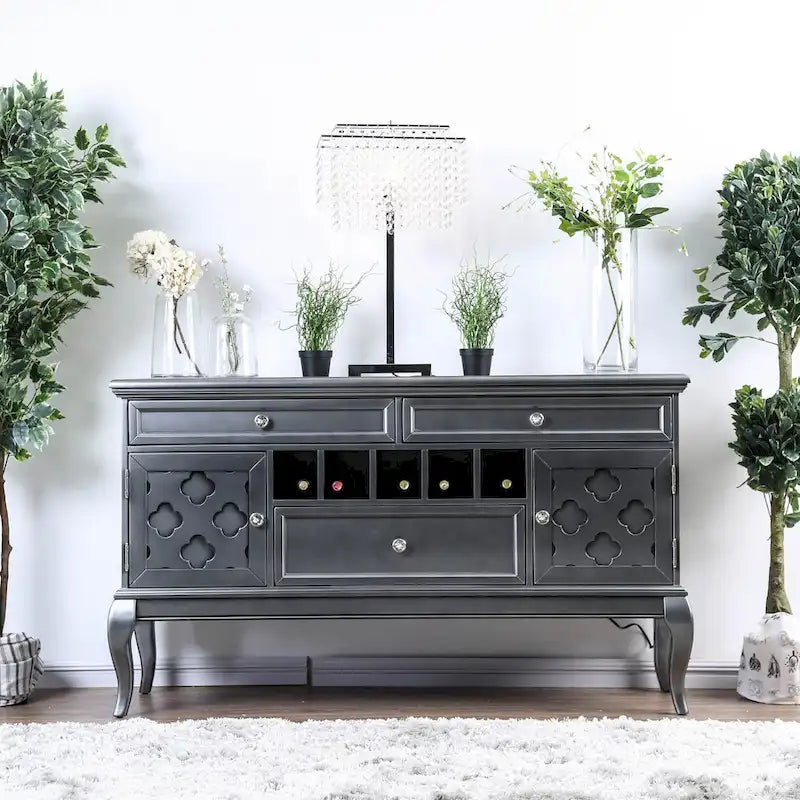Buffet et bahut en bois de 60 pouces