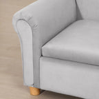 Canapé pour enfants, fauteuil à accoudoirs en bois pour la maternelle, canapé pour tout-petits pour chambre d'enfants, jardin d'enfants avec compartiment de rangement caché