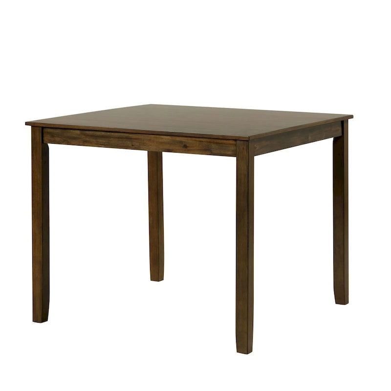 Ensemble de salle à manger 5 pièces en bois massif traditionnel