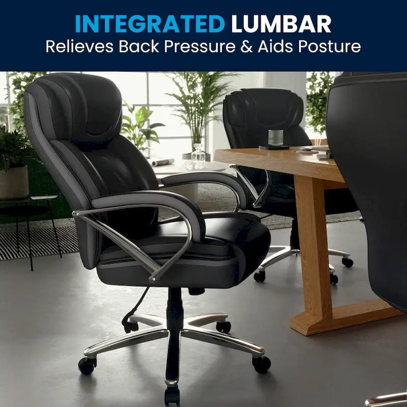 Fauteuil de bureau ergonomique pivotant de direction