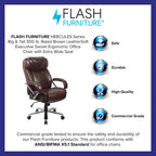 Fauteuil de bureau ergonomique pivotant de direction