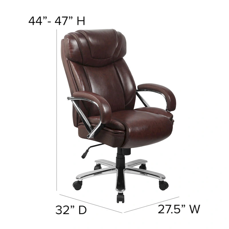Fauteuil de bureau ergonomique pivotant de direction