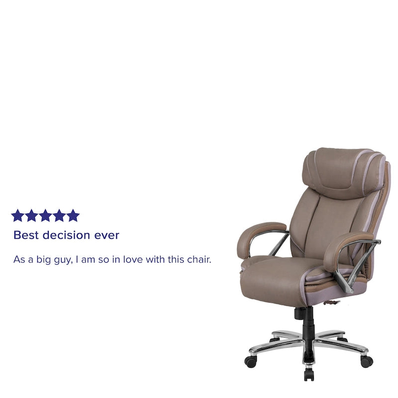 Fauteuil de bureau ergonomique pivotant de direction