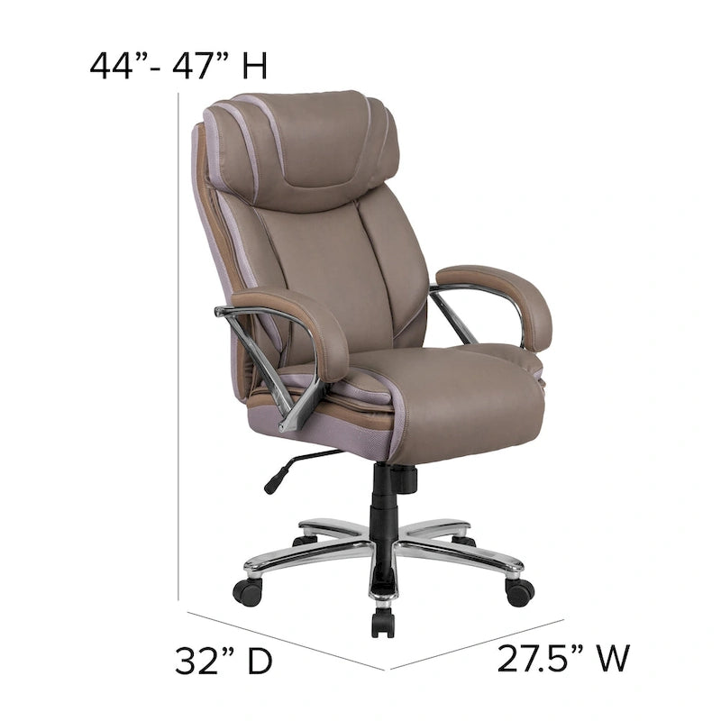 Fauteuil de bureau ergonomique pivotant de direction