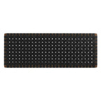 Tête de lit murale tissée en cuir végan Spartan double/grand lit/très grand lit